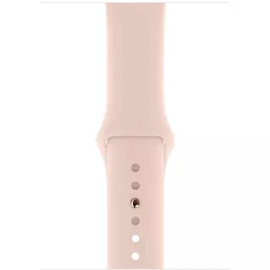 Apple Watch Series 4 44 mm (GPS) Gold Aluminum Case with Pink Sand Sport Band (MU6F2) - 2