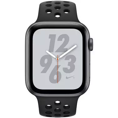 Apple Watch Series 4 Nike+ 44 mm (GPS) Space Gray Aluminum Case with Anthracite/Black Nike Sport Band (MU6L2) - 1