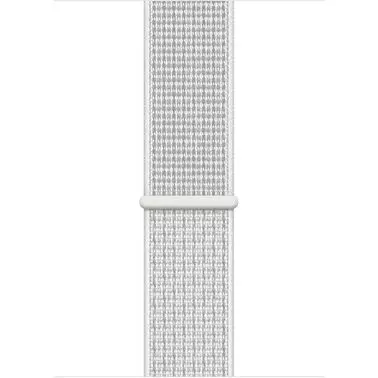 Apple Watch Series 4 Nike+ 44 mm (GPS + LTE) Silver Aluminum Case with Summit White Nike Sport Loop (MTXA2) - 2