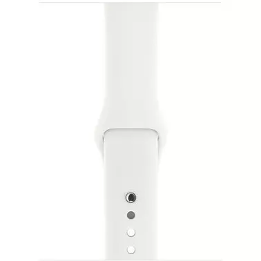 Apple Watch Series 3 38 mm (GPS) Silver Aluminium Case with White Sport Band (MTEY2) - 2