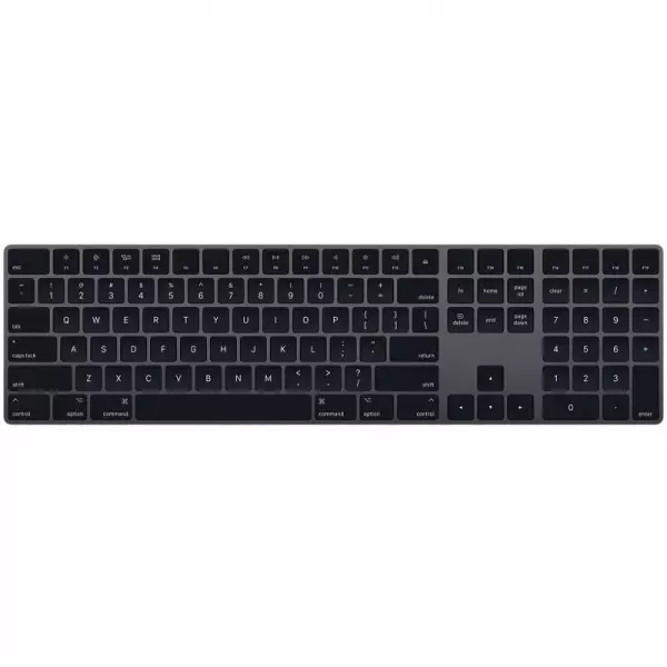 Клавиатура Apple Magic Keyboard with Numeric Keypad Space Gray (MRMH2RS/A)