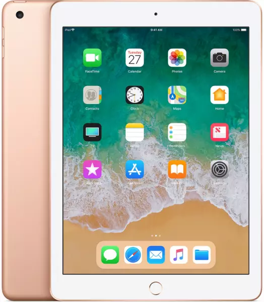 Планшет Apple iPad 2018 Wi-Fi 128GB Gold (MRJP2)