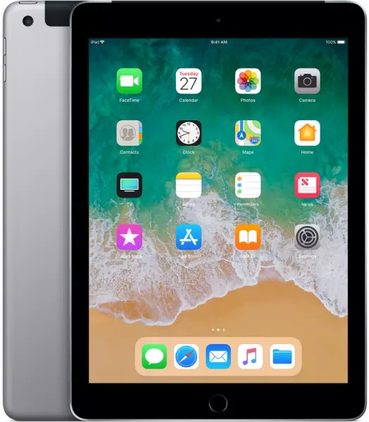 Планшет Apple iPad 2018 Wi-Fi + LTE 32GB Space Gray (MR6Y2)
