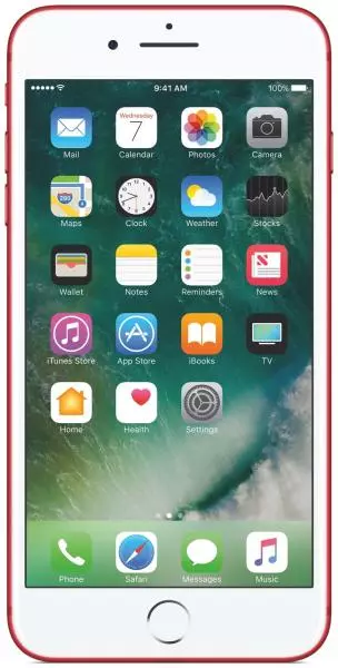 Apple iPhone 7 Plus 128GB PRODUCT (Red) (MPQW2)