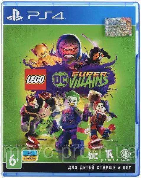 Игра LEGO DC SUPER-VILLAINS PS4 UA