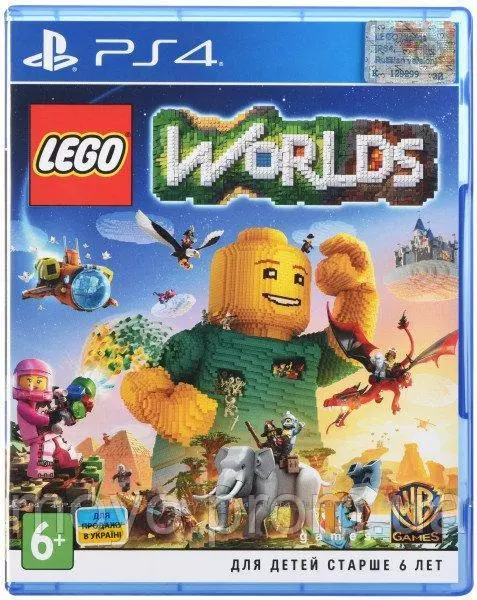 Игра LEGO WORLDS PS4 UA