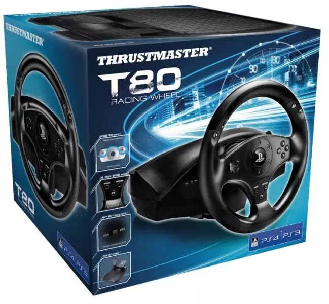 Руль и педали Thrustmaster T80 Racing Wheel PS3/PS4 - 3