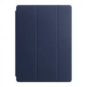 Обложка Apple Leather Smart Cover для iPad Pro 12.9 Midnight Blue (MPV22)