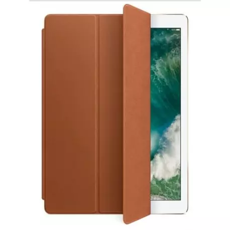 Обложка Apple Leather Smart Cover для iPad Pro 12.9 Saddle Brown (MPV12) - 1