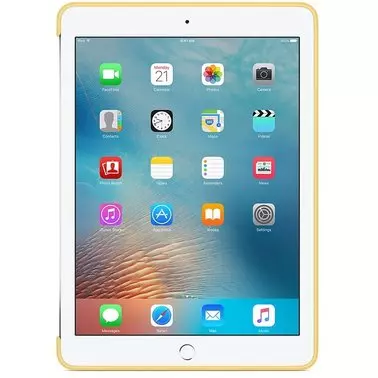Накладка Apple Silicone Case для iPad Pro 9.7 Yellow (MM282) - 4