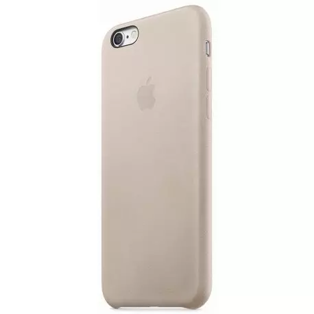 Чехол для Apple iPhone 6s Leather Case Rose Gray (MKXV2) - 1