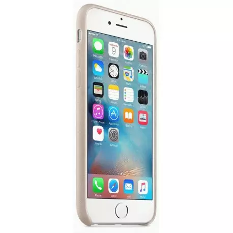 Чехол для Apple iPhone 6s Leather Case Rose Gray (MKXV2) - 2