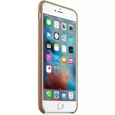 Чехол для Apple iPhone 6s Plus Leather Case Brown (MKX92) - 2