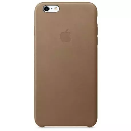 Чехол для Apple iPhone 6s Plus Leather Case Brown (MKX92)
