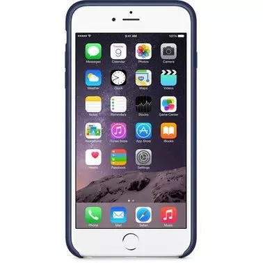 Чехол для Apple iPhone 6s Plus Leather Case Midnight Blue (MGQV2ZM/A) - 1