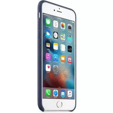 Чехол для Apple iPhone 6s Plus Leather Case Midnight Blue (MKXD2) - 2