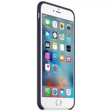 Чехол для Apple iPhone 6s Plus Silicone Case Charcoal Gray (MKXJ2) - 2