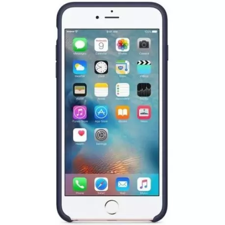 Чехол для Apple iPhone 6s Plus Silicone Case Charcoal Gray (MKXJ2) - 3
