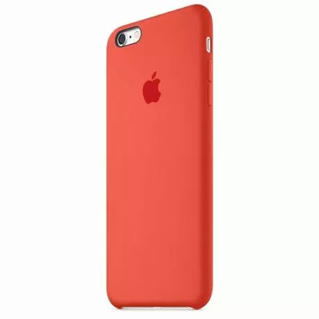 Чехол для Apple iPhone 6s Plus Silicone Case Orange (MKXQ2) - 1