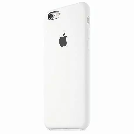 Чехол для Apple iPhone 6s Silicone Case White (MKY12) - 1