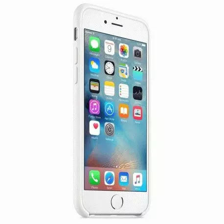 Чехол для Apple iPhone 6s Silicone Case White (MKY12) - 2