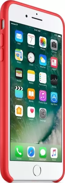 Чехол для Apple iPhone 8 Plus / 7 Plus Silicone Case (PRODUCT) RED (MMQV2/MQH12) - 1