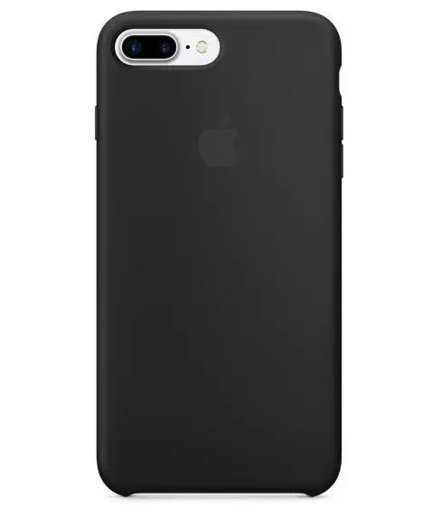 Чехол для Apple iPhone 8 Plus / 7 Plus Silicone Case Black (MMQR2/MQGW2)