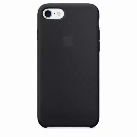 Чехол для Apple iPhone 7 Silicone Case Black (MMW82)
