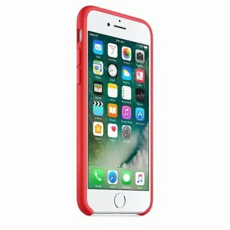 Чехол для Apple iPhone 7 Silicone Case PRODUCT(Red) (MMWN2) - 1
