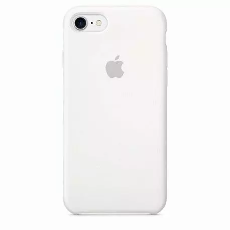 Чехол для Apple iPhone 8 / 7 Silicone Case White (MMWF2/MQGL2)
