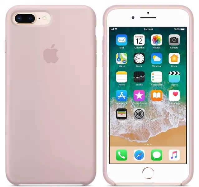 Чехол для Apple iPhone 8 Plus / 7 Plus Silicone Case Pink Sand (MMT02/MQH22) - 2