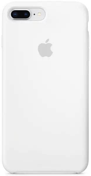 Чехол для Apple iPhone 8 Plus / 7 Plus Silicone Case White (MMQT2/MQGX2)