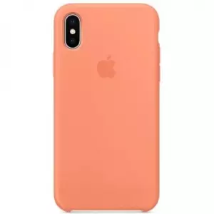 Чехол для Apple iPhone X Silicone Case Peach (MRRC2)