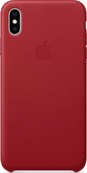 Чехол для Apple iPhone XS Max Leather Case (PRODUCT) RED (MRWQ2)