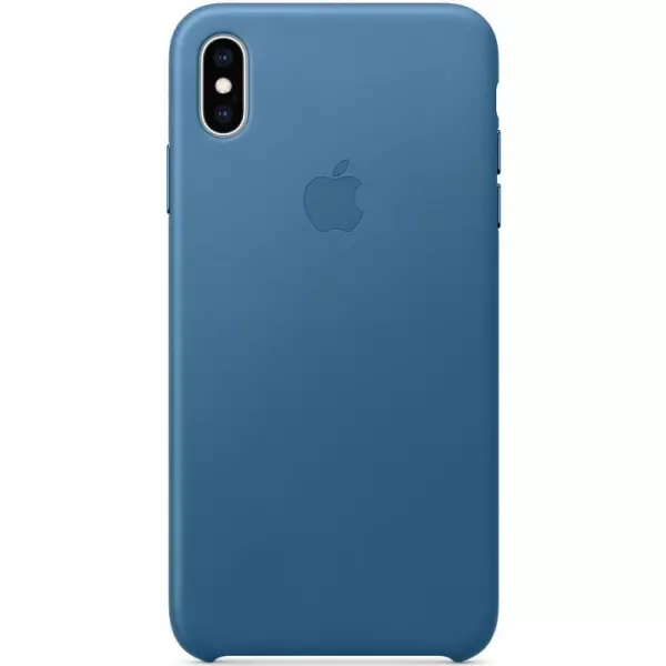 Чехол для Apple iPhone XS Max Leather Case Cape Cod Blue (MTEW2)