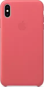 Чехол для Apple iPhone XS Max Leather Case Peony Pink (MTEX2)