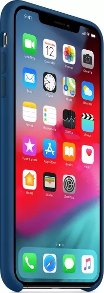 Чехол для Apple iPhone XS Max Silicone Case Blue Horizon (MTFE2) - 1