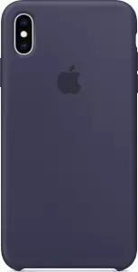 Чехол для Apple iPhone XS Max Silicone Case Midnight Blue (MRWG2)