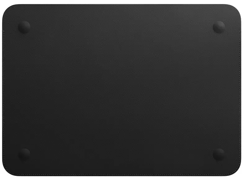 Чехол для Apple MacBook 12 Leather Sleeve Black (MTEG2) - 1