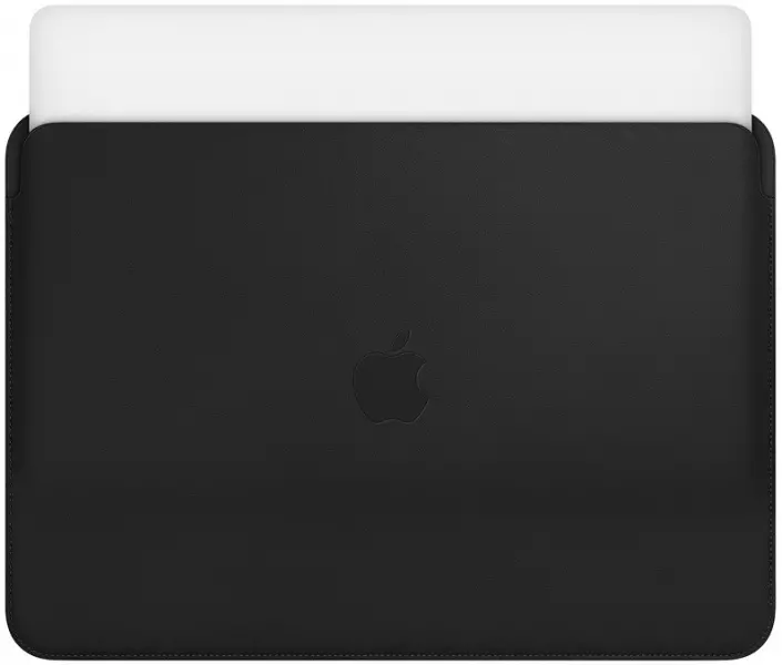 Чехол для Apple MacBook Pro 13 Retina 2016-2018 Leather Sleeve Black (MTEH2) - 2