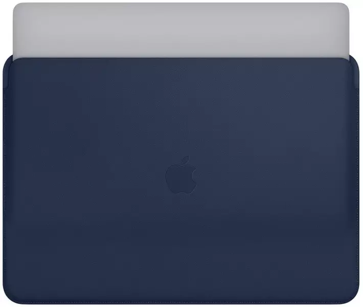 Чехол для Apple MacBook Pro 15 Retina 2016/17 Leather Sleeve Midnight Blue (MRQU2) - 3