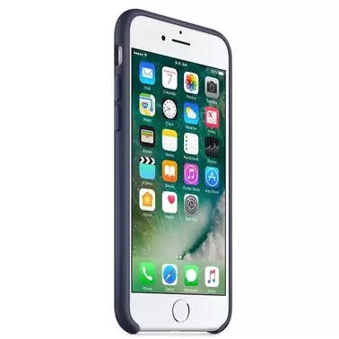 Чехол для Apple iPhone 8 Silicone Case Midnight Blue (MQGM2) - 1