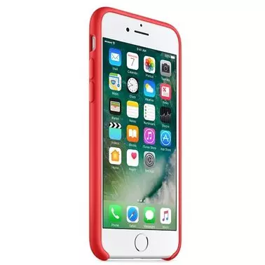 Чехол для Apple iPhone 8 Silicone Case PRODUCT(Red) (MQGP2) - 1