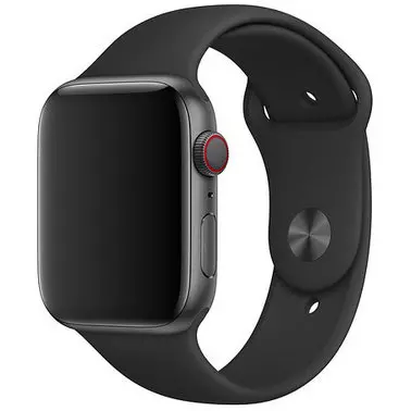 Ремешок для Apple Watch 42/44mm Sport Band - S/M & M/L Black (MTPL2) - 2