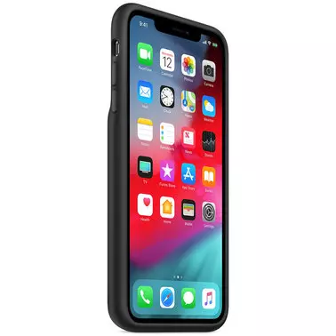 Чехол для Apple iPhone XS Max Smart Battery Case - Black (MRXQ2) - 1