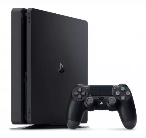 Игровая консоль Sony PlayStation 4 Slim 500Gb Black + Геймпад Sony Dualshock 4 - 1