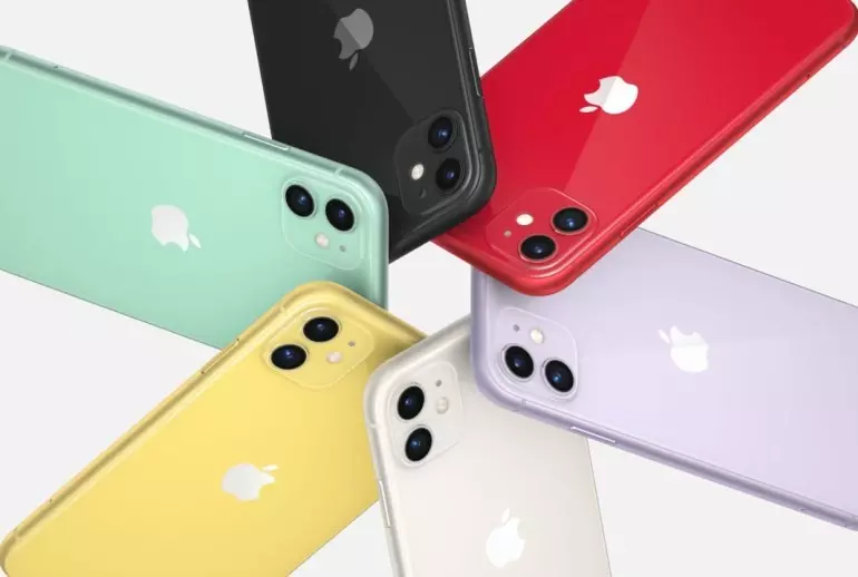 Apple iPhone 11 64GB Yellow (MWLA2) - 1