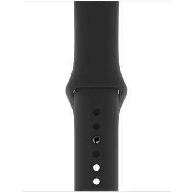 Apple Watch Series 5 40 mm (GPS) Space Gray Aluminum Case with Black Sport Band (MWV82) - 2