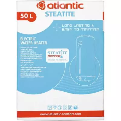 Бойлер ATLANTIC Ego Steatite 50 VM 050 D400-1-BC 1200W - 10