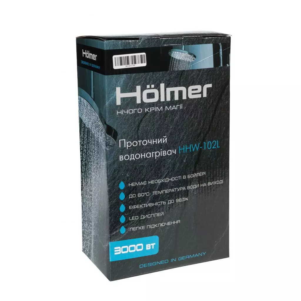 Проточный водонагреватель Hölmer HHW-102L - 3 Проточный водонагреватель Hölmer HHW-102L - 3